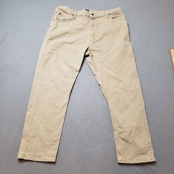 Wrangler tan jeans regular fit sz 40 - Picture 2 of 12